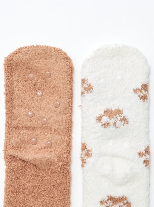 Pack de 2 pares de meias fantasia - Kiabi