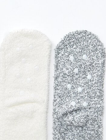 Pack de 2 pares de meias fantasia