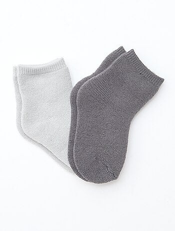 Pack de 2 pares de meias fantasia curtas