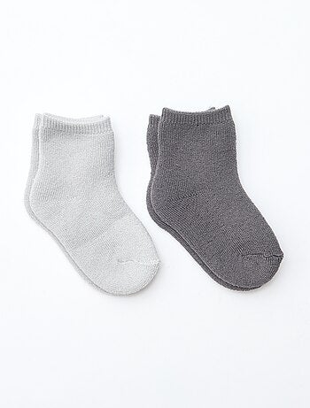 Pack de 2 pares de meias fantasia curtas