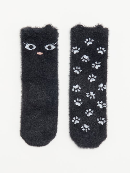 Pack de 2 pares de meias fantasia - Kiabi Pack de 2 pares de meias fantasia - Kiabi