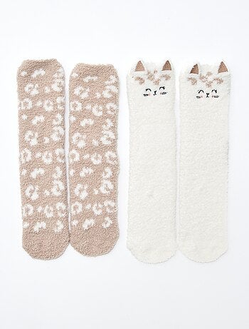 Pack de 2 pares de meias quentes