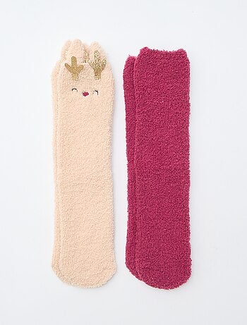 Pack de 2 pares de meias quentes
