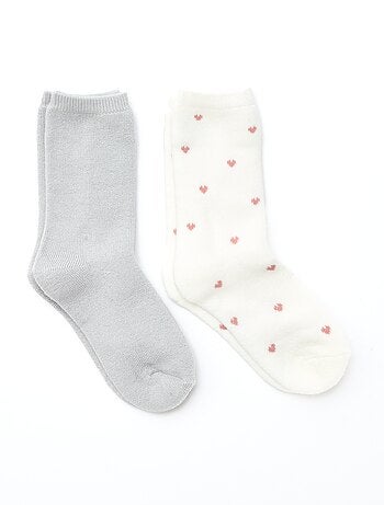Pack de 2 pares de meias quentes
