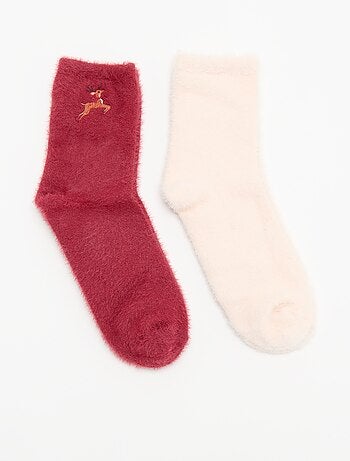 Pack de 2 pares de meias curtas