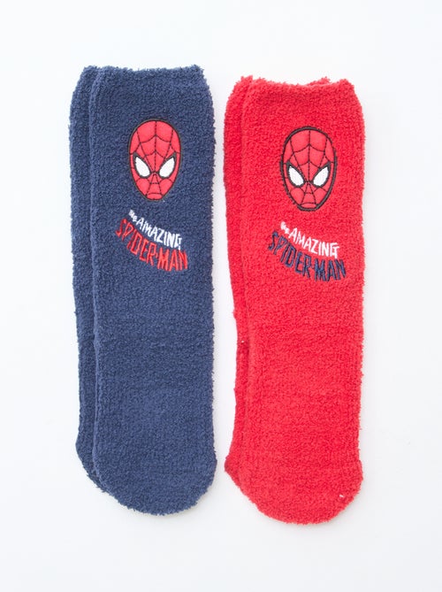 Pack de 2 pares de meias 'Spiderman' 'Marvel' - Kiabi