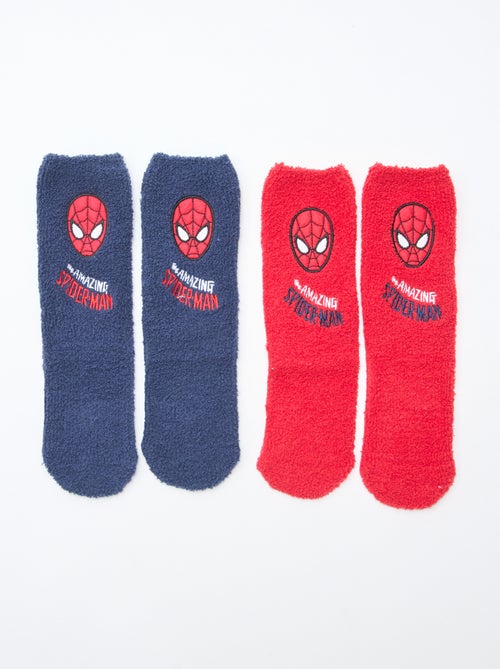 Pack de 2 pares de meias 'Spiderman' 'Marvel' - Kiabi