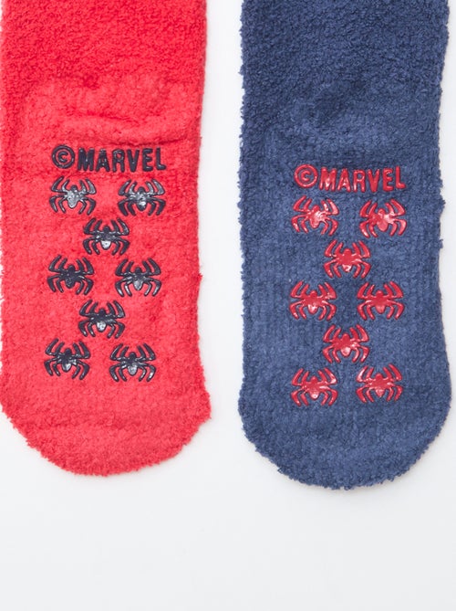 Pack de 2 pares de meias 'Spiderman' 'Marvel' - Kiabi