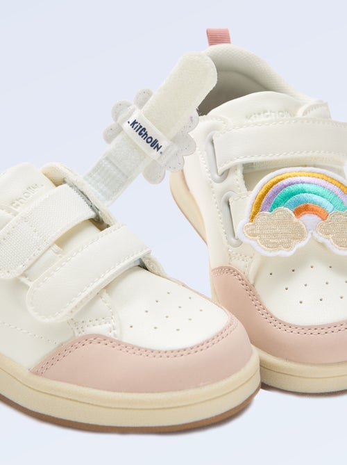 Pack de 2 patches de encaixe para personalizar as tuas sapatilhas 'Kitchoun' - Kiabi