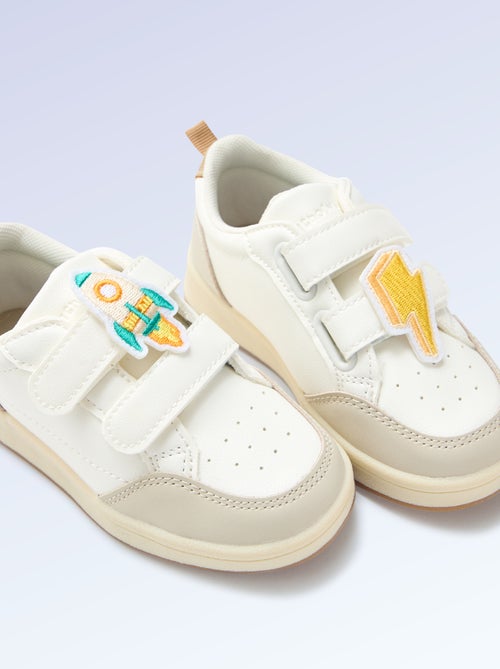 Pack de 2 patches de encaixe para personalizar os teus ténis 'Kitchoun' - Kiabi