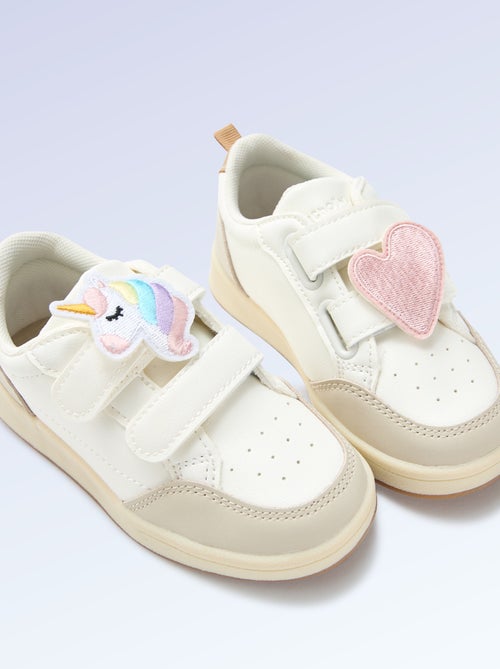 Pack de 2 patches de encaixe para personalizar os teus ténis "Kitchoun" - Kiabi