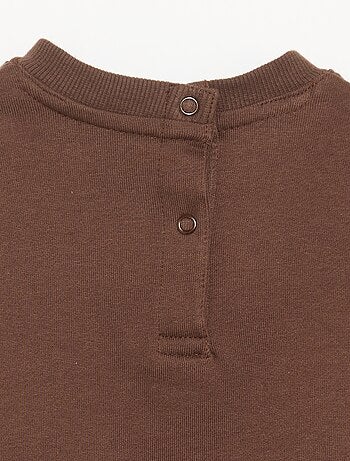 Conjunto de 2 peças em polar - sweat + calças de jogging