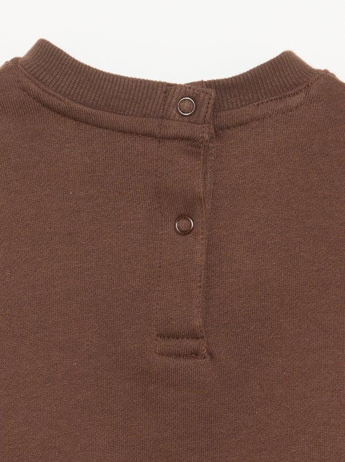 Pack de 2 peças em polar - sweatshirt + Calças de jogging - Kiabi