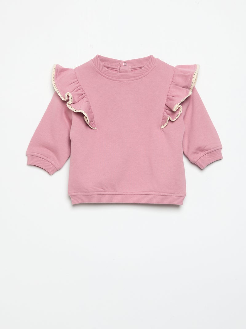Pack de 2 peças: sweatshirt + legging Branco - Kiabi