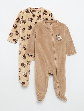 Pack de 2 pijamas-macacão "Disney