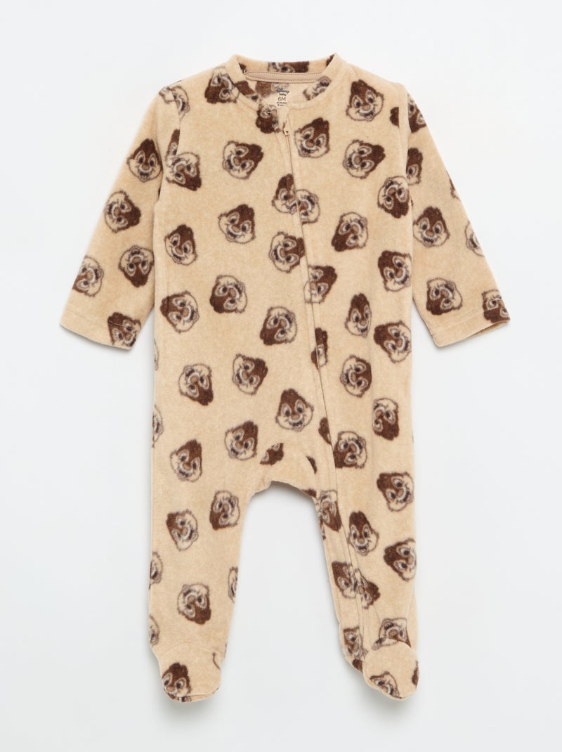 Pack de 2 pijamas de dormir 'Disney' Bege - Kiabi