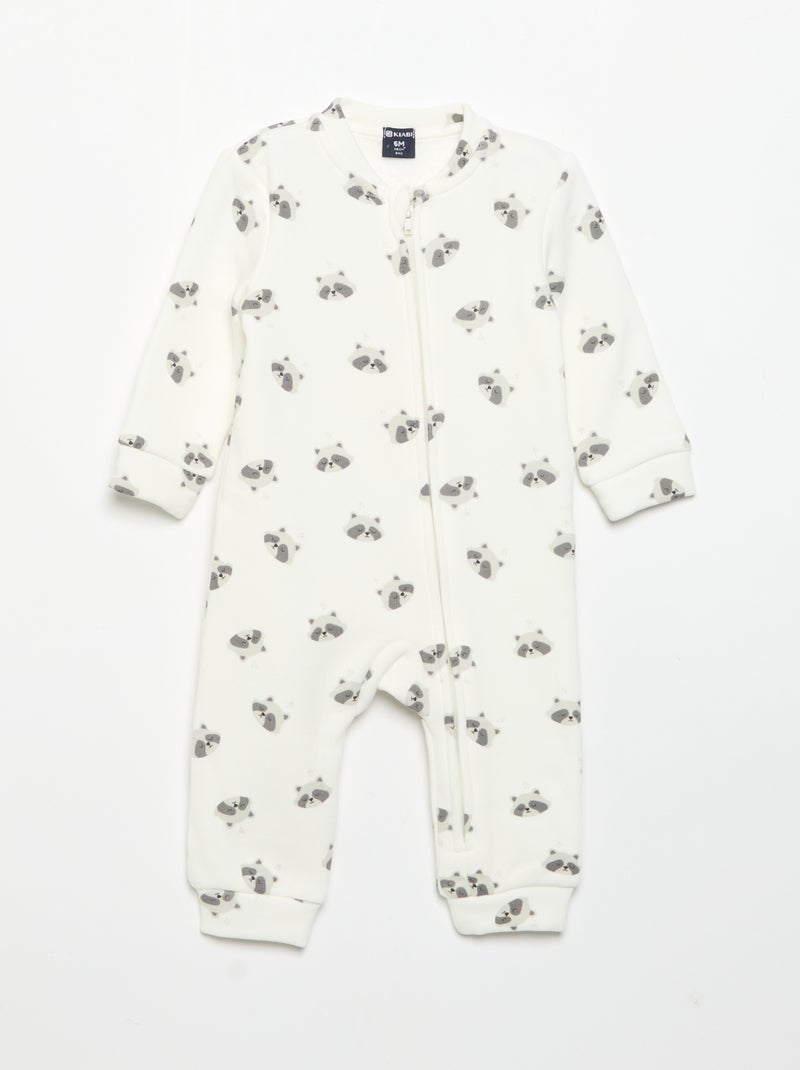 Pack de 2 pijamas de polar Azul - Kiabi