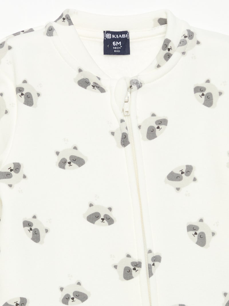 Pack de 2 pijamas de polar Azul - Kiabi