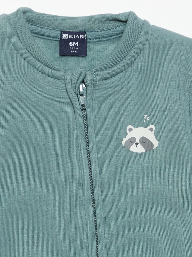 Pack de 2 pijamas de polar Azul - Kiabi