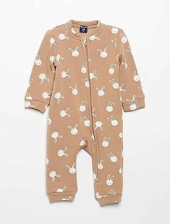 Pack de 2 pijamas-macacão de polar