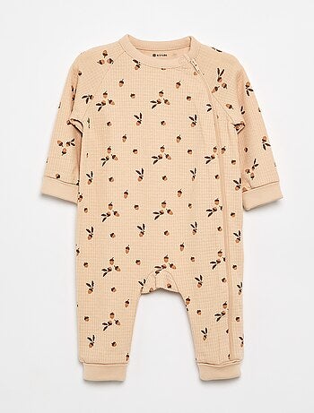 Pack de 2 pijamas em malha pointelle grossa