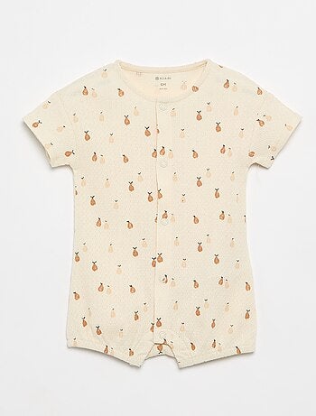 Pack de 2 pijamas leves abotoados