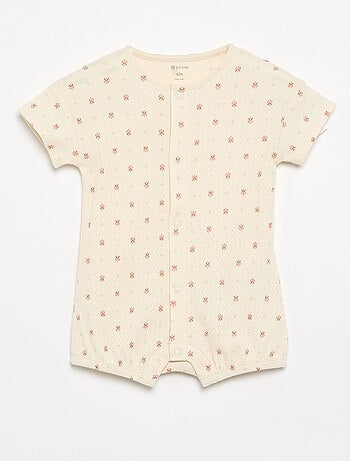 Pack de 2 pijamas leves abotoados