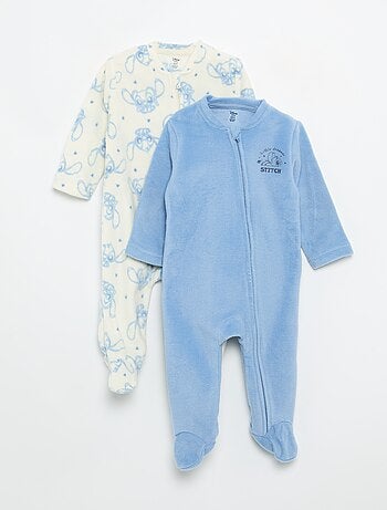 Pack de 2 pijamas-macacão "Disney