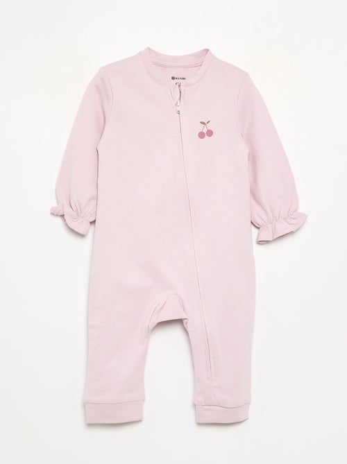 Pack de 2 pijamas tipo macacão em algodão - Kiabi Pack de 2 pijamas tipo macacão em algodão - Kiabi