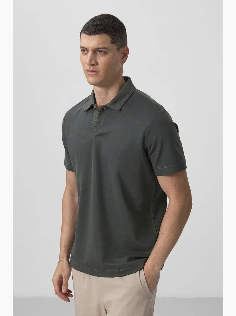 Pack de 2 polos algodão elastano tommy Preto Branco - Kiabi