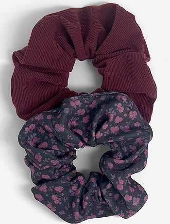Pack de 2 scrunchies