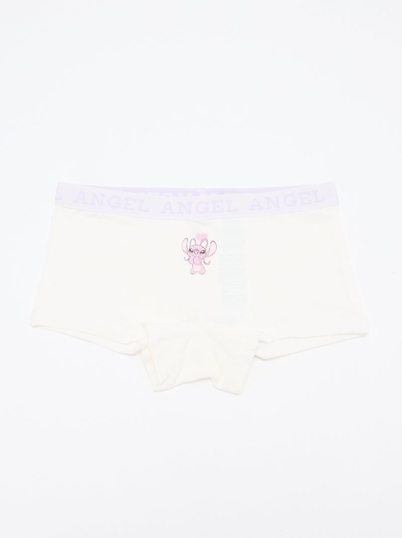 Pack de 2 shorties 'Stitch' Violeta - Kiabi