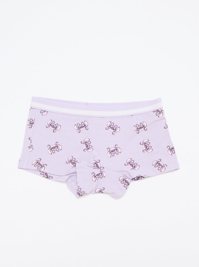 Pack de 2 shorties 'Stitch' Violeta - Kiabi