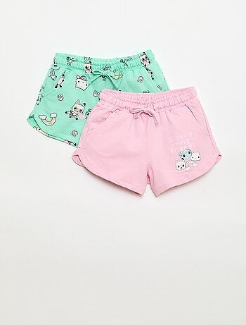 Pack de 2 shorts 'Gabby e a Casa Mágica'