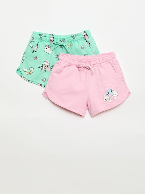 Pack de 2 shorts 'Gabby e a Casa Mágica' - Kiabi
