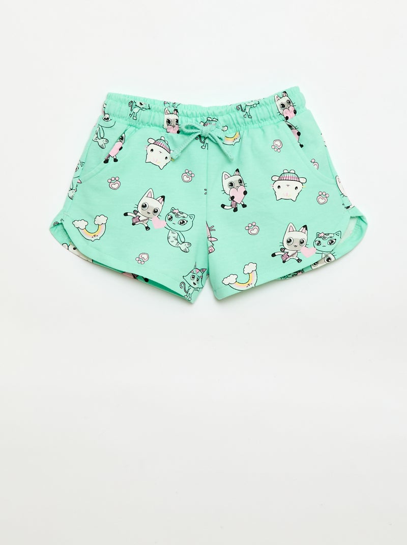 Pack de 2 shorts 'Gabby e a Casa Mágica' Verde - Kiabi