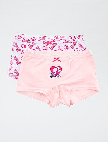 Pack de 2 shortys 'Barbie' em algodão