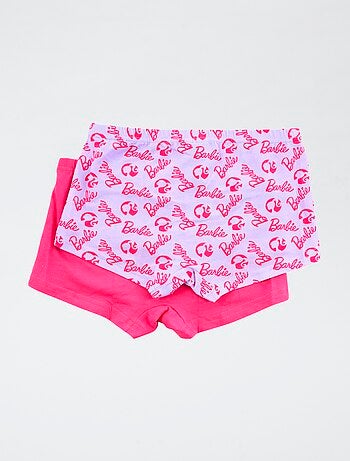 Pack de 2 shortys 'Barbie' em algodão