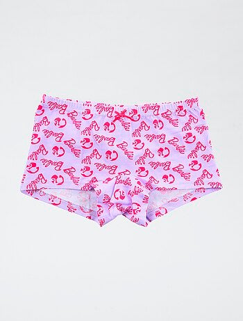 Pack de 2 shortys 'Barbie' em algodão