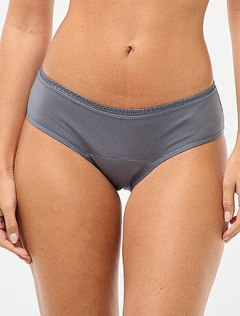 Pack de 2 shortys menstruais fluxo médio