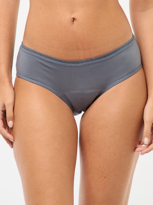 Pack de 2 shortys menstruais fluxo médio - Kiabi