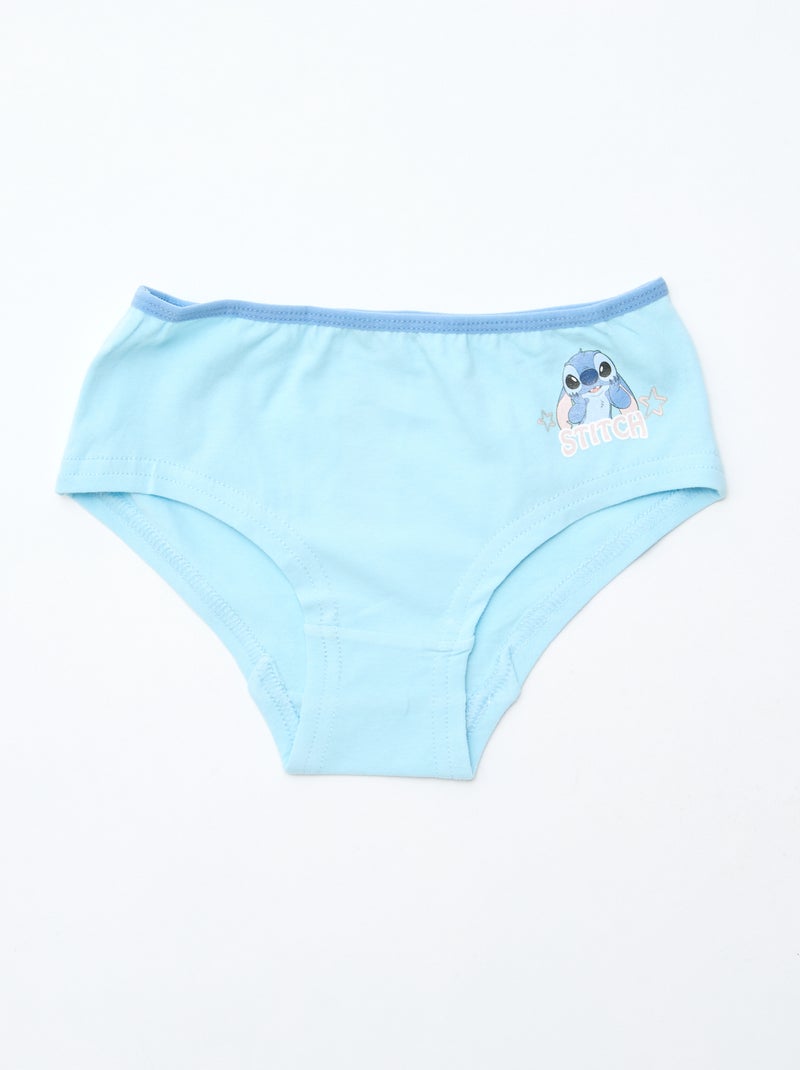 Pack de 2 slips 'Disney' 'Stitch' em algodão Branco - Kiabi