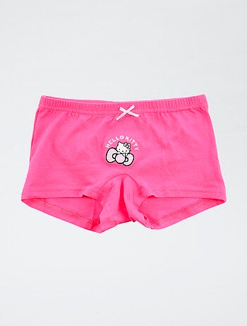 Pack de 2 cuecas 'Hello Kitty' em algodão