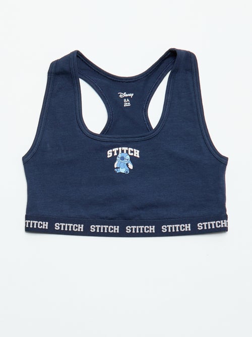 Pack de 2 soutiens de desporto 'Stitch' - Kiabi
