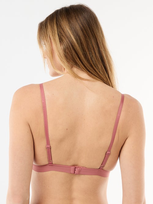 Pack de 2 soutiens-gorge triângulo em microfibra - Kiabi