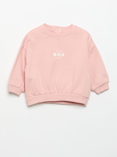 Pack de 2 sweat-shirts estampados - Kiabi Pack de 2 sweat-shirts estampados - Kiabi