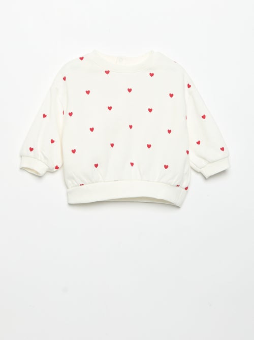 Pack de 2 sweat-shirts estampados - Kiabi Pack de 2 sweat-shirts estampados - Kiabi