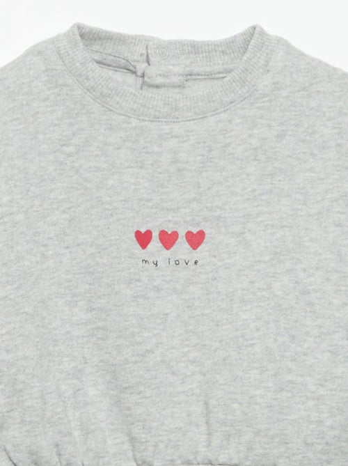 Pack de 2 sweat-shirts estampados - Kiabi Pack de 2 sweat-shirts estampados - Kiabi