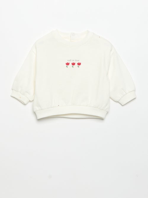 Pack de 2 sweat-shirts estampados - Kiabi Pack de 2 sweat-shirts estampados - Kiabi