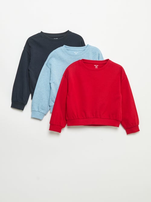 Pack de 2 sweats - Kiabi